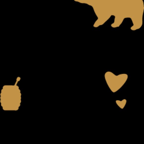 An Old Bear Lives Here With his Honey SVG Thumbnail