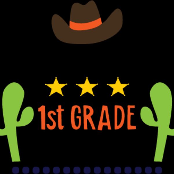 Yee Haa Cowboy 1st Grade SVG Thumbnail