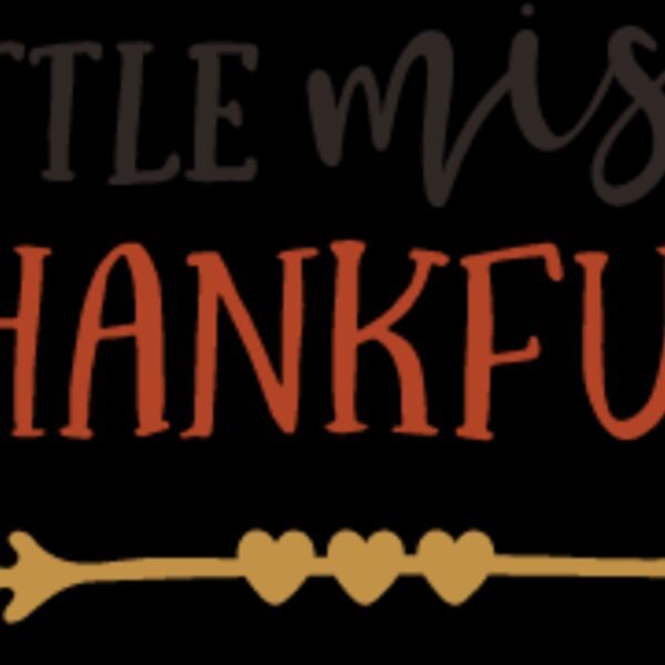 Little Miss Thankful SVG Thumbnail