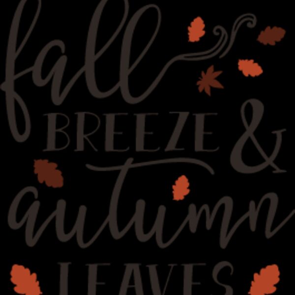 Fall Breeze and Autumn Leaves SVG Thumbnail