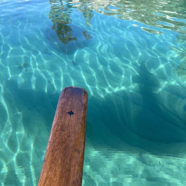 Greenland Paddle and green water Thumbnail